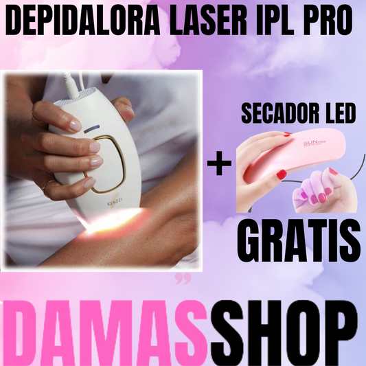 DEPILADORA LASER IPL PRO