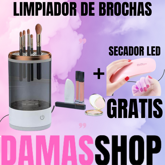 LIMPIARDOR DE BROCHAS DE MAQUILLAJE